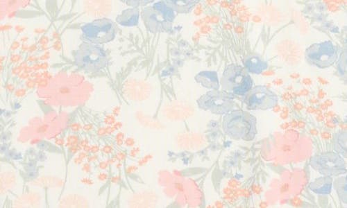 Nordstrom Print Wearable Blanket In Ivory Egret Louise Floral