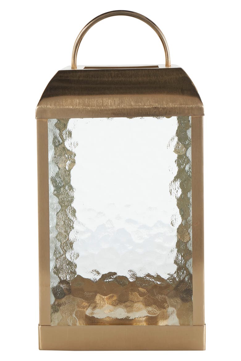 Metal Candle Lantern, Alternate, color, GOLD