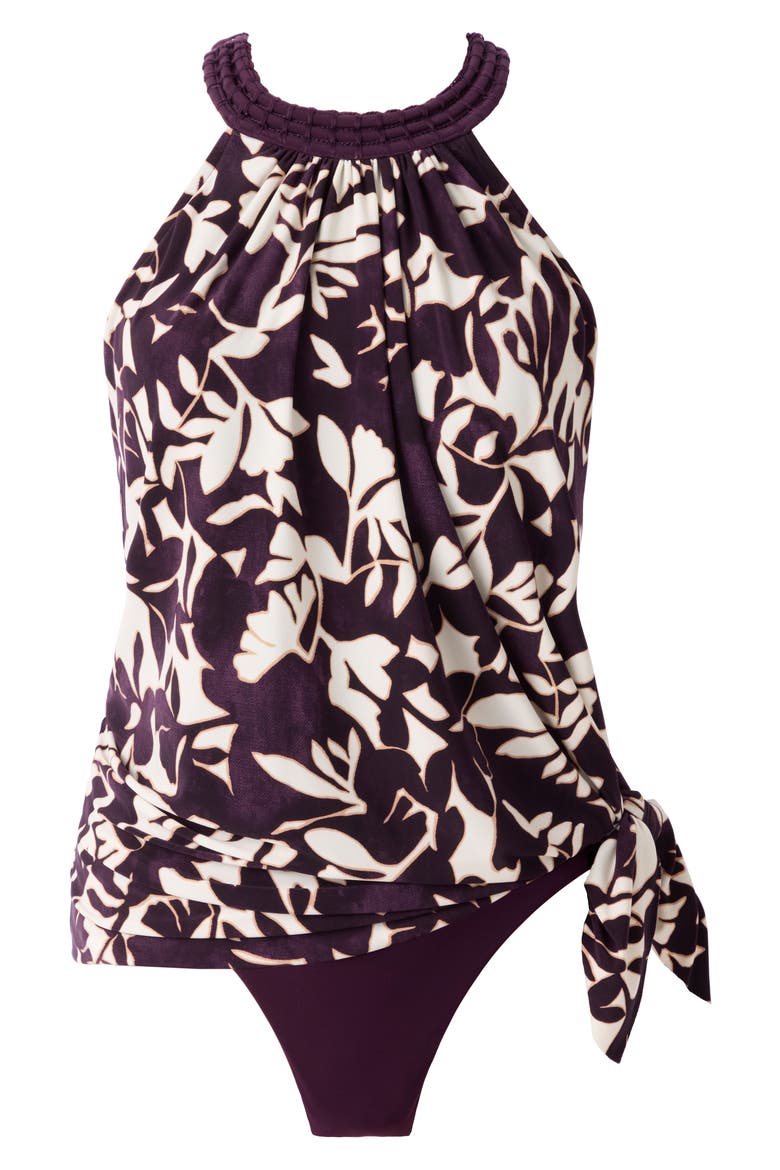 Martinique Molly Skirted One-Piece Swimsuit, Alternate, color, MULTI
