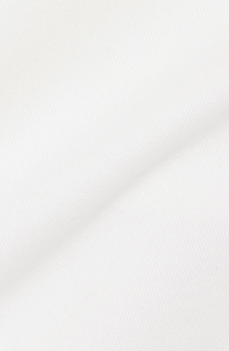 Lacoste Flat Front Cotton Stretch Twill Chinos, Alternate, color, Flour