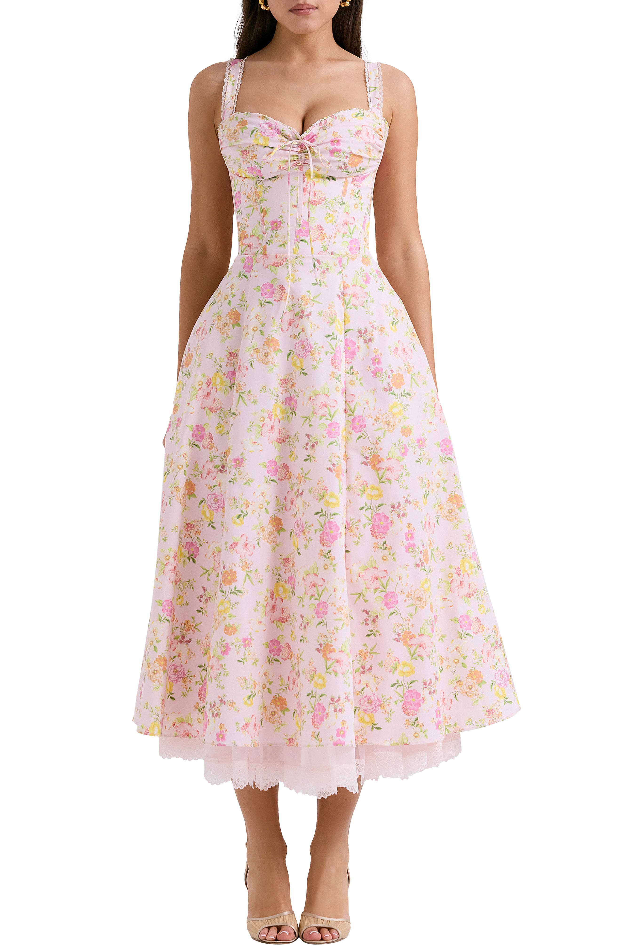 selected PINK FLORAL PRINT