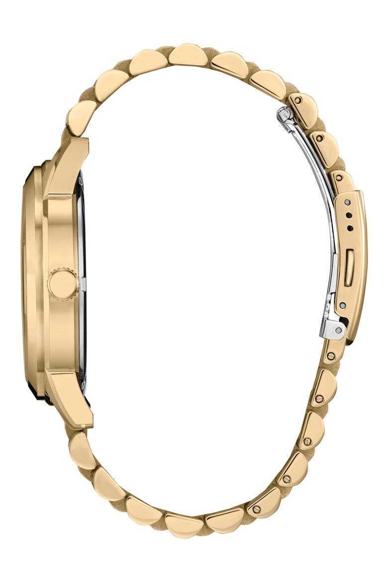 Rolan Eco-Drive Bracelet Watch, 40.5mm, Alternate, color, GOLD-TONE