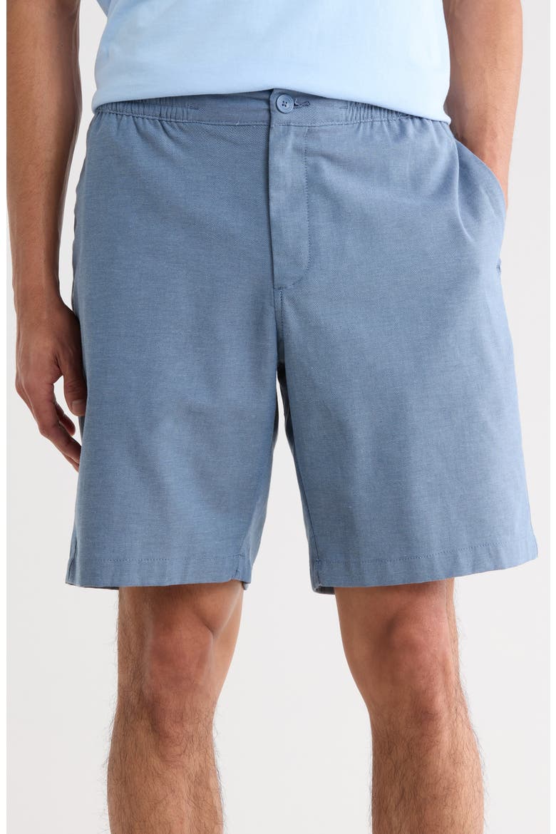 Stretch Woven Shorts, Main, color, DARK DENIM