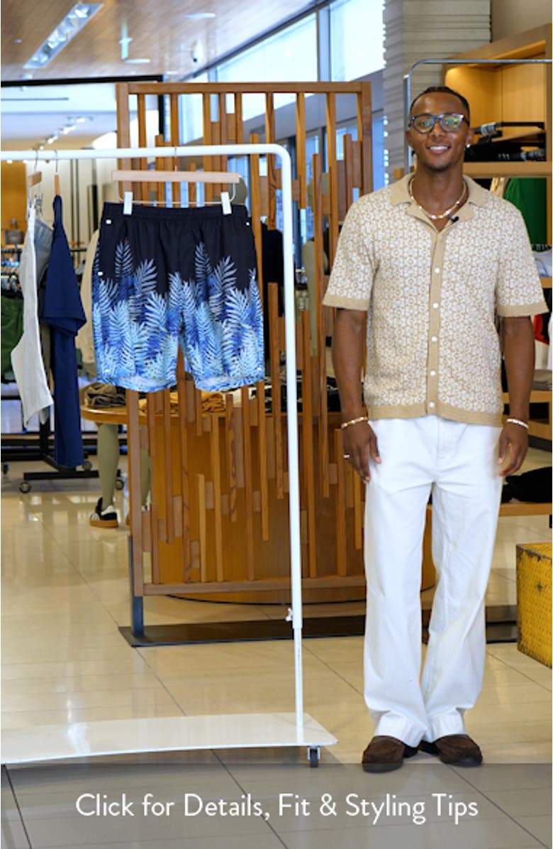 Huntington Frond Away 8 Swim Trunks, sales video thumbnail