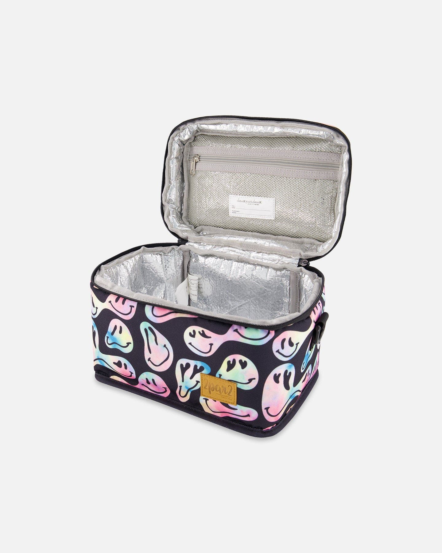 Girl Lunch Box, Alternate, color, Smiley Face Girl