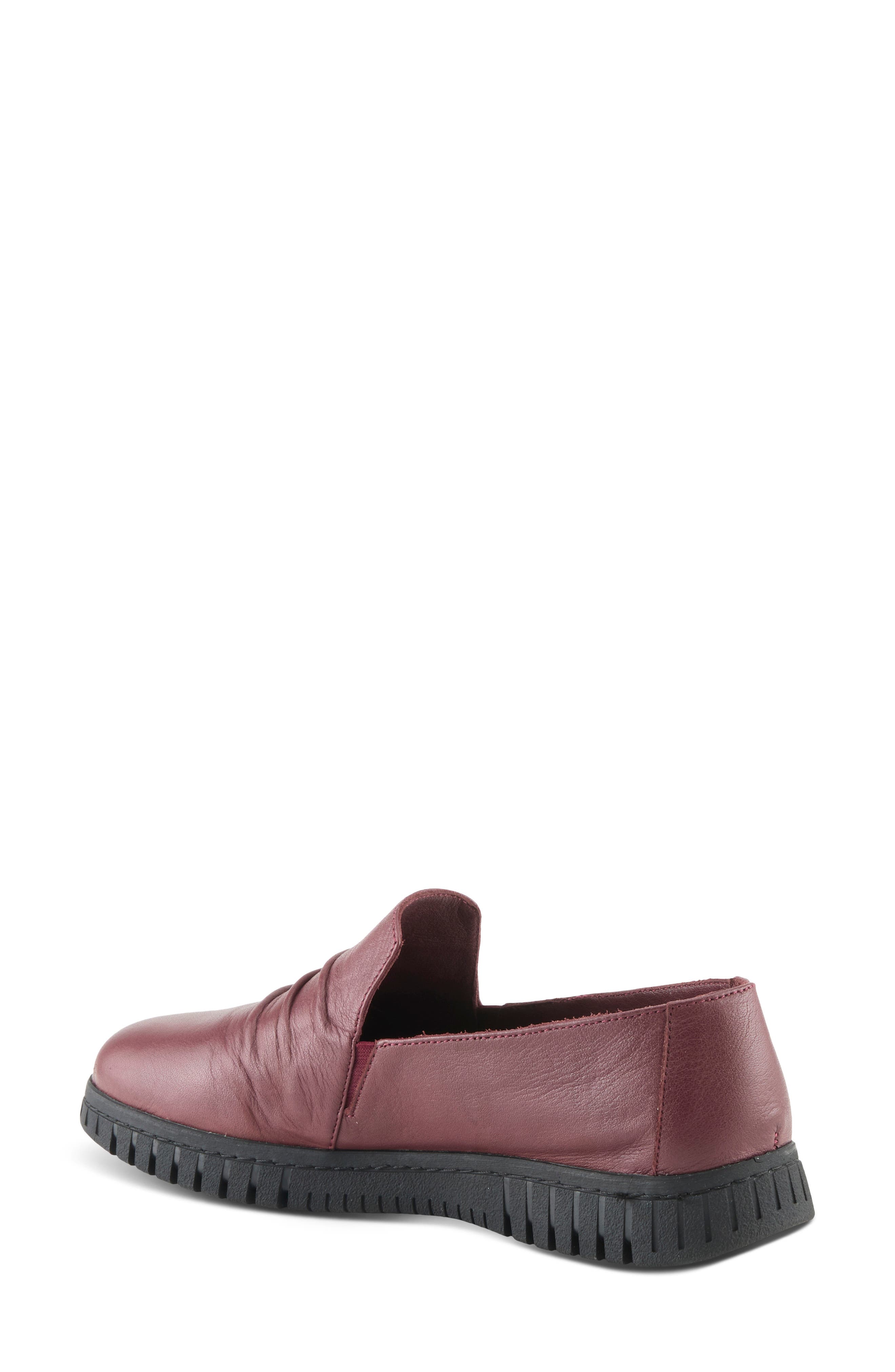 Spring Step Patton Loafer, Alternate, color, Dark Red