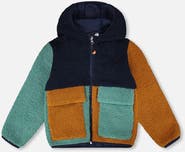 Deux par Deux Boy Long Sleeve Fleece Jacket