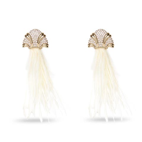 The Met X Lele Toulouse Mlle Feather Earring