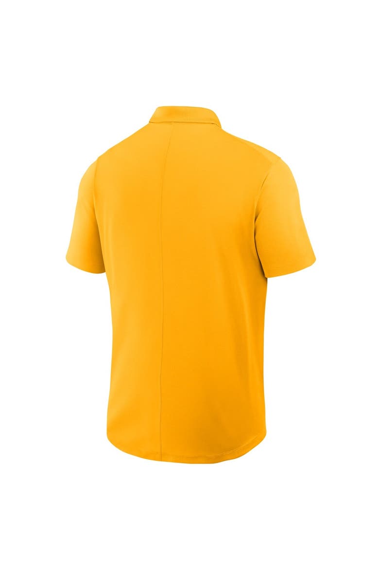 Men's Nike Gold West Virginia Mountaineers Vault Victory Dri-FIT Polo, Alternate, color, Gold