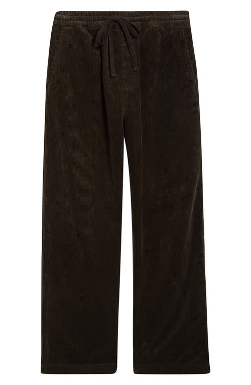 Carhartt Work In Progress Floyde Tie Waist Corduroy Pants In Black