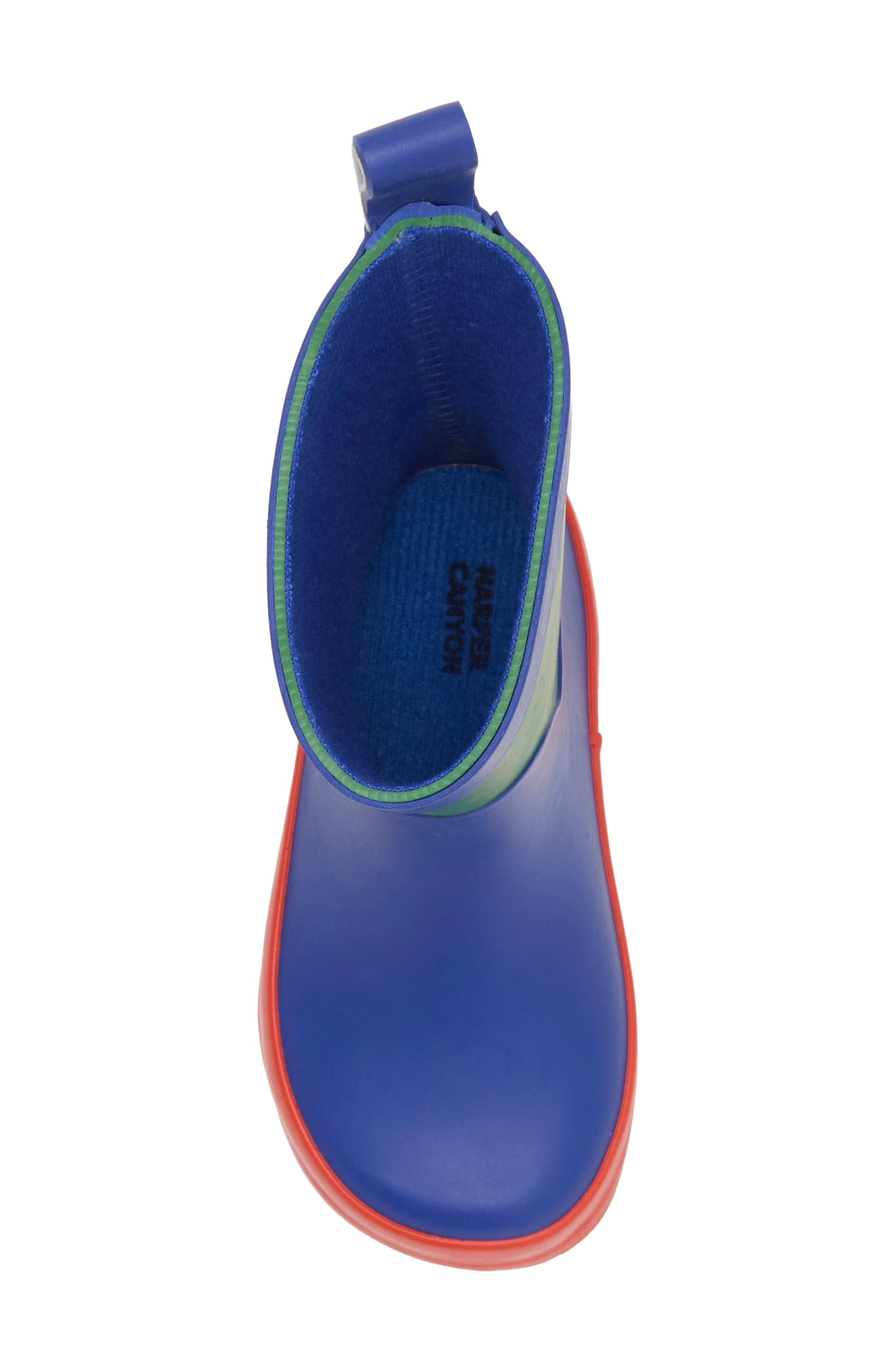 Kids' Misty Rain Boot, Alternate, color, GREEN MULTI