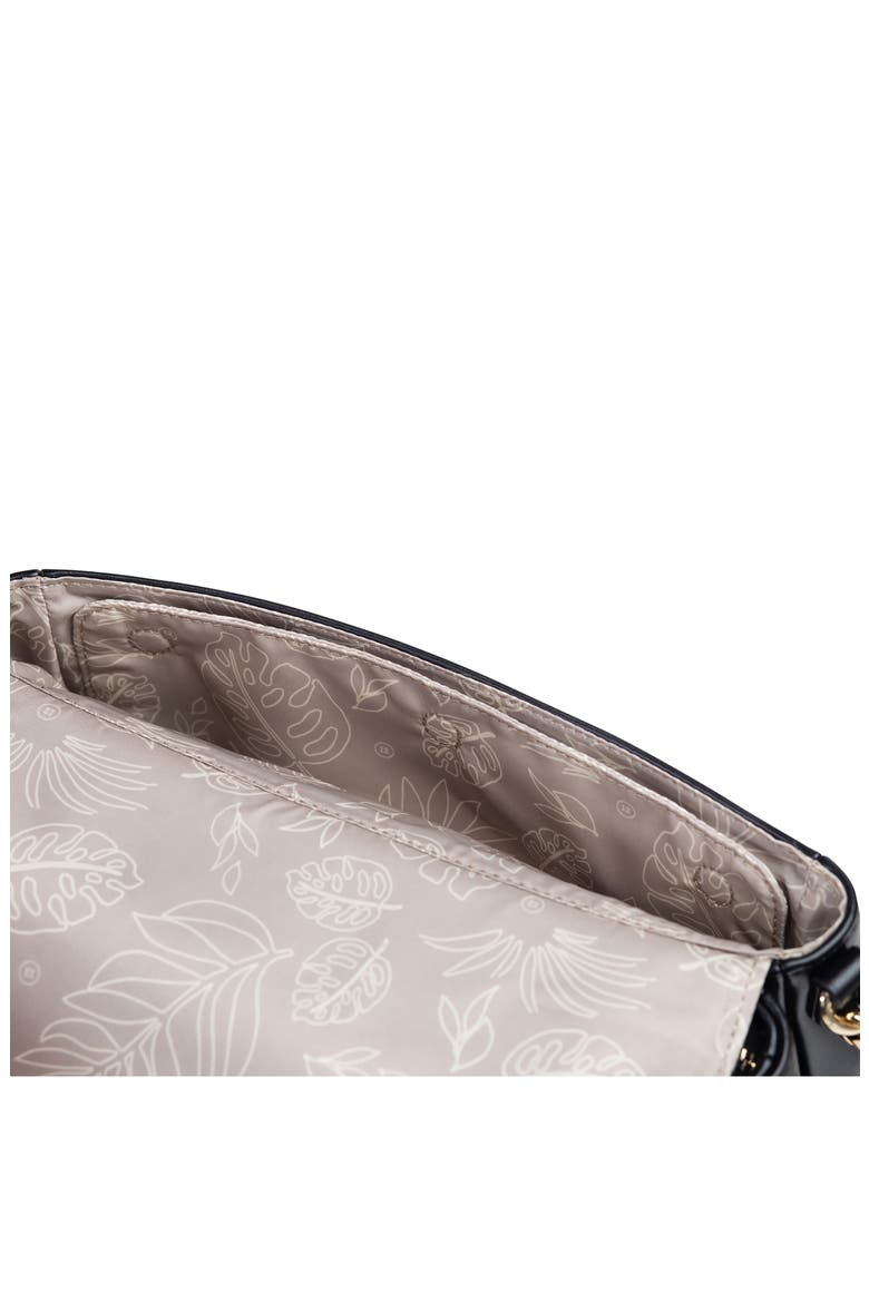 Peekaboo Crossbody Diaper Bag, Alternate, color, BLACK
