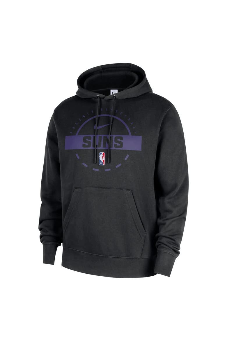Men's Nike Black Phoenix Suns 2025/26 Authentic Practice Club Pullover Hoodie, Alternate, color, Black