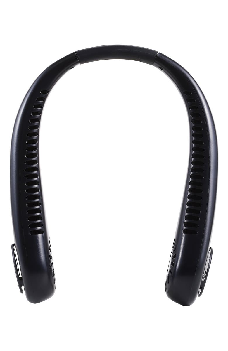 VIVITAR Bladeless Neck Fan, Main, color, Black