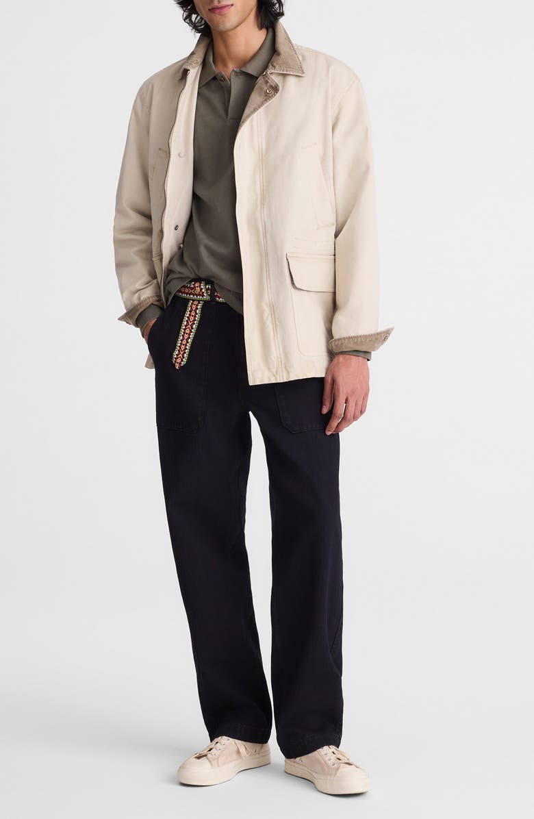 Madewell Canvas Field Jacket, Alternate, color, Sunfaded Sage