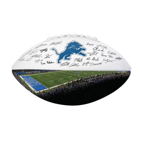 Detroit Lions 2025 Autograph Signature Football