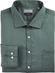 Michael Kors Big & Tall Micro Patterned Performance Dress Shirt