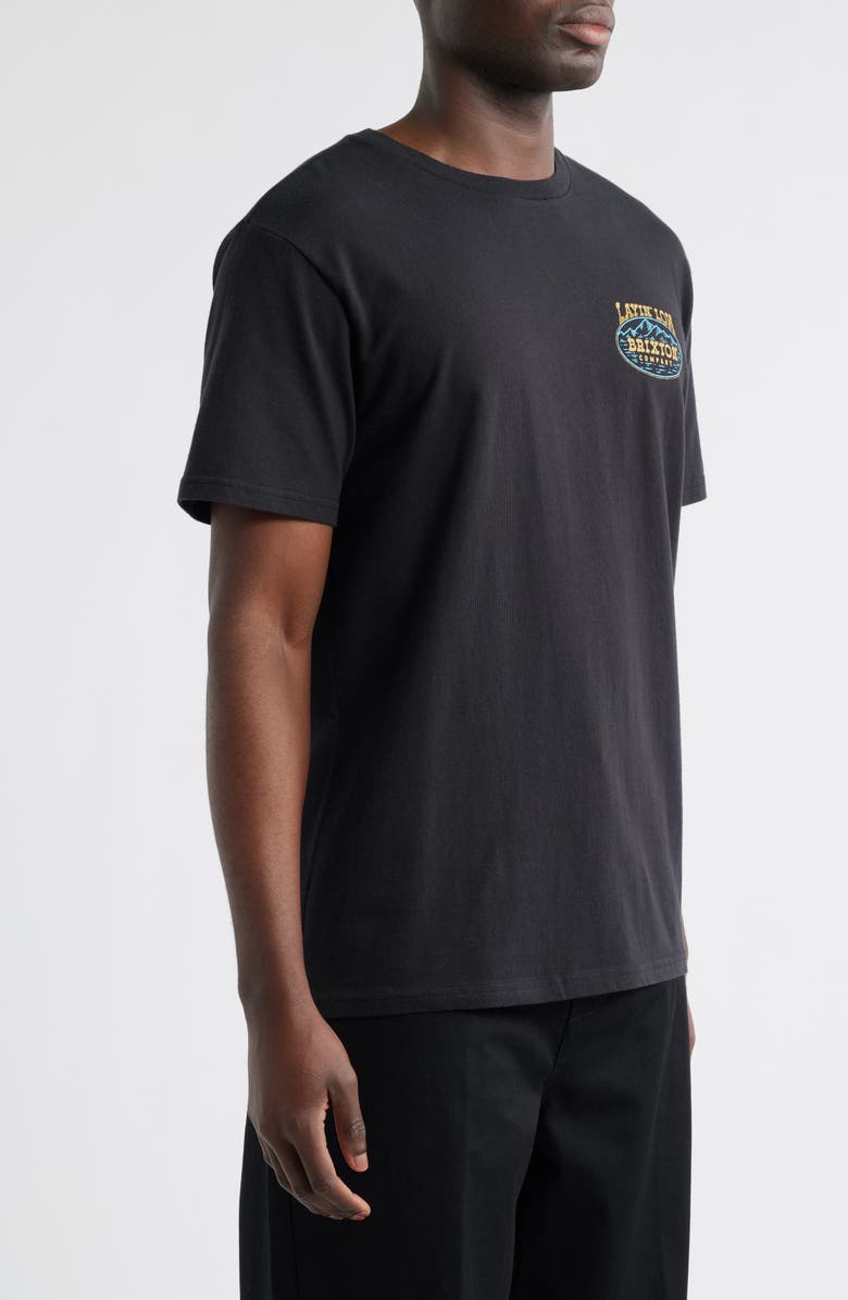 Brixton Layin' Low Cotton Graphic T-Shirt, Alternate, color, 