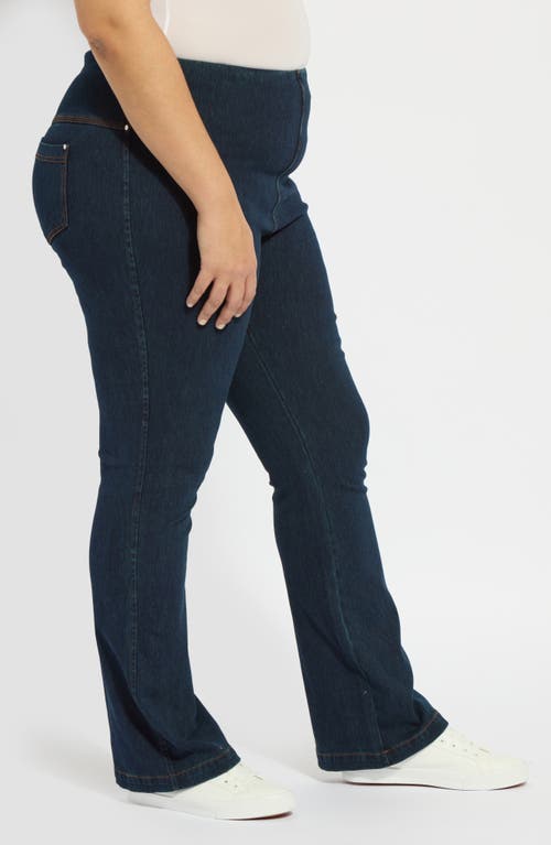 Lyssé Pull-on Baby Bootcut Pants In Indigo
