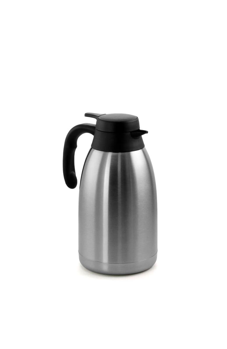 Megachef 2L Stainless Steel Thermal Beverage Carafe for Coffee and Tea, Main, color, Silver