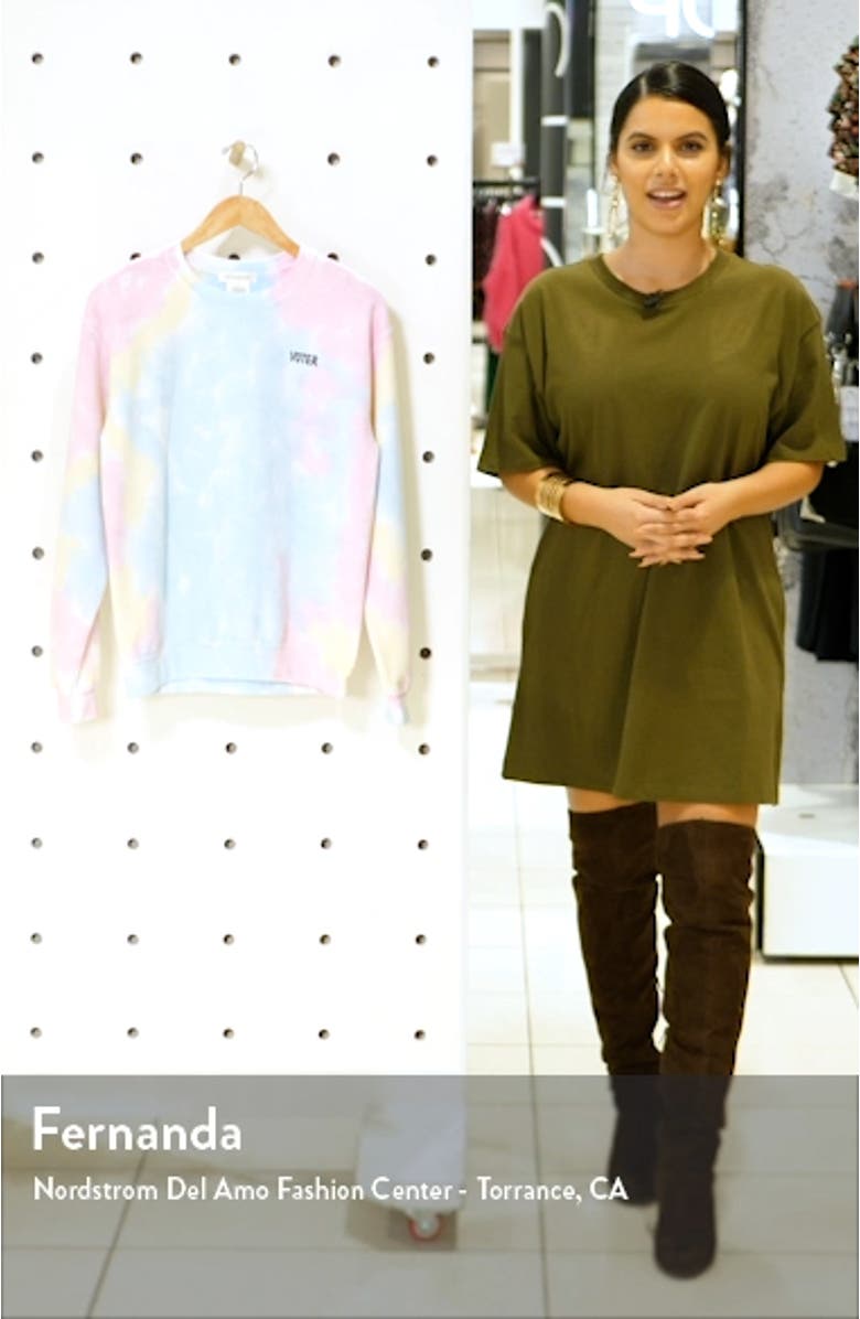 VOTE Collection Tie Dye Sweatshirt, sales video thumbnail