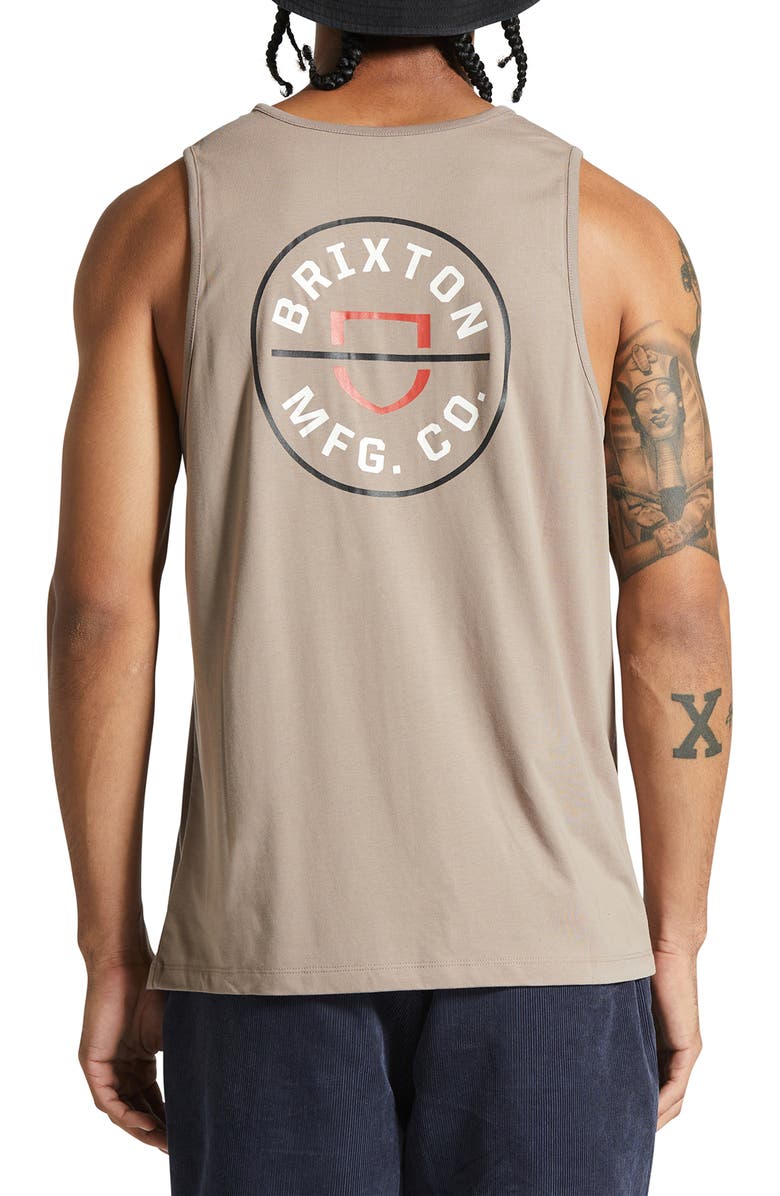 Brixton Crest Graphic Tank, Alternate, color, 