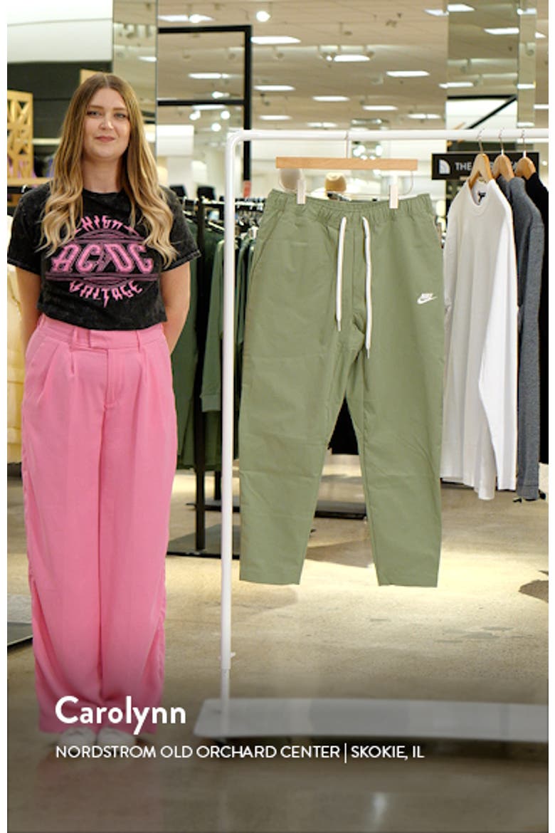 Woven Tapered Leg Pants video