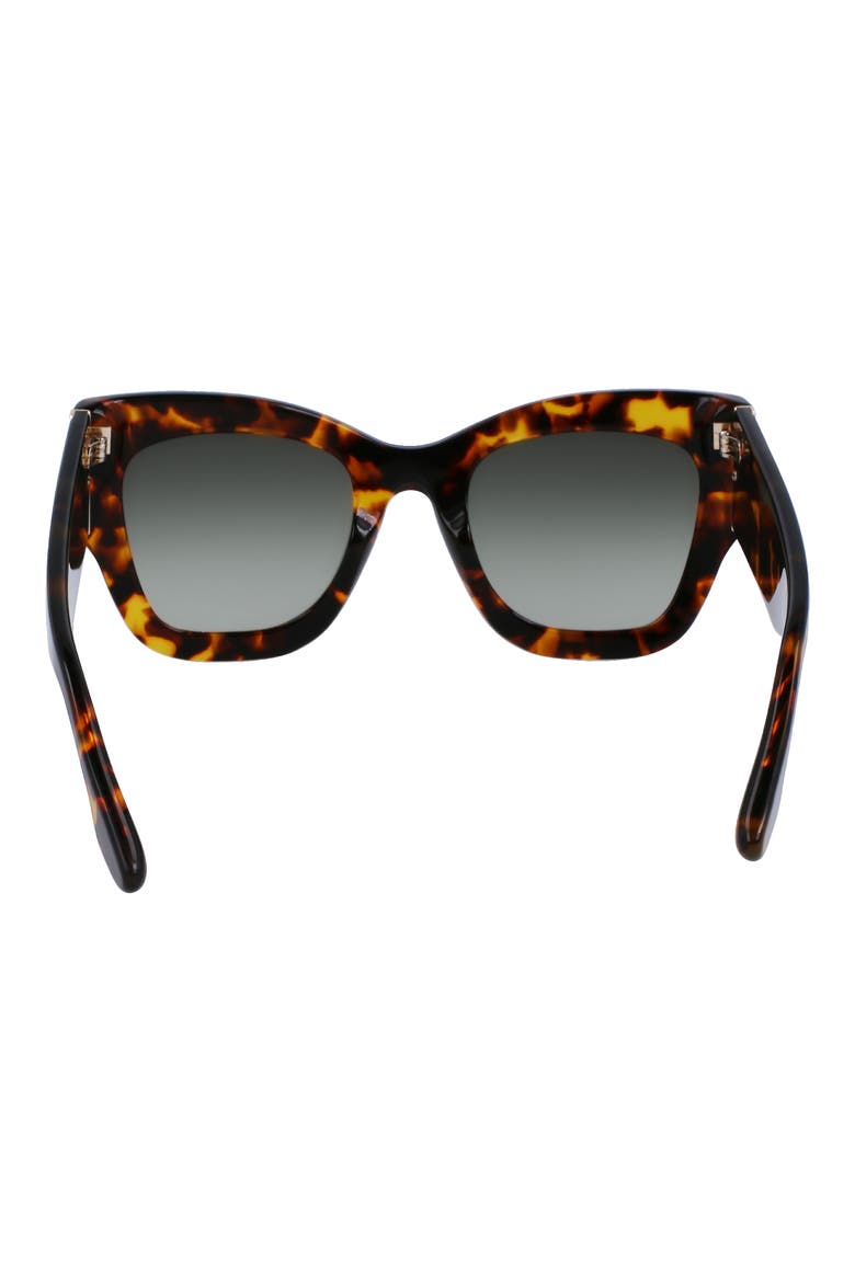 51mm Butterfly Sunglasses, Alternate, color, DARK HAVANA