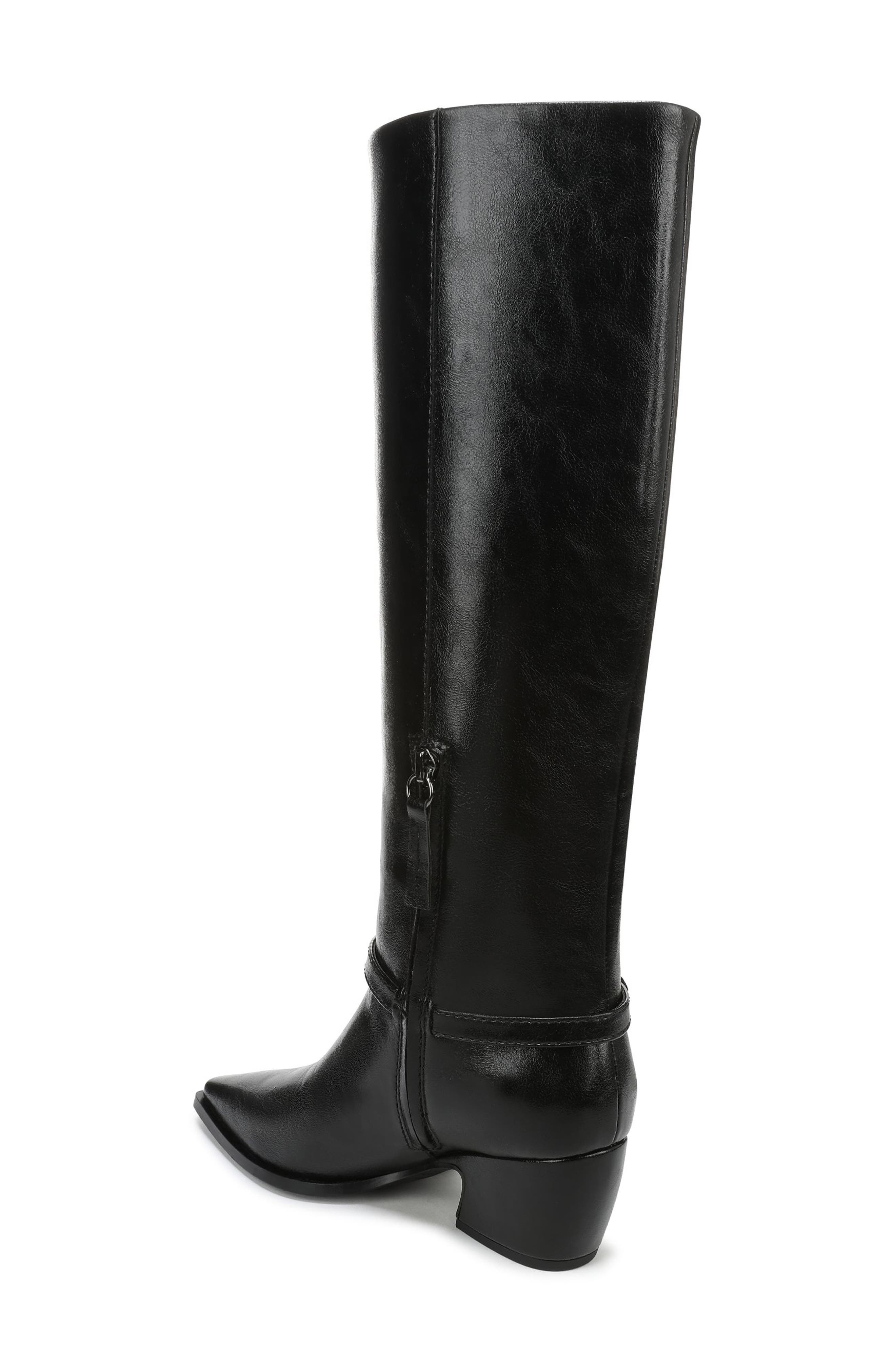 Franco Sarto Vanesha Knee High Boot, Alternate, color, Black