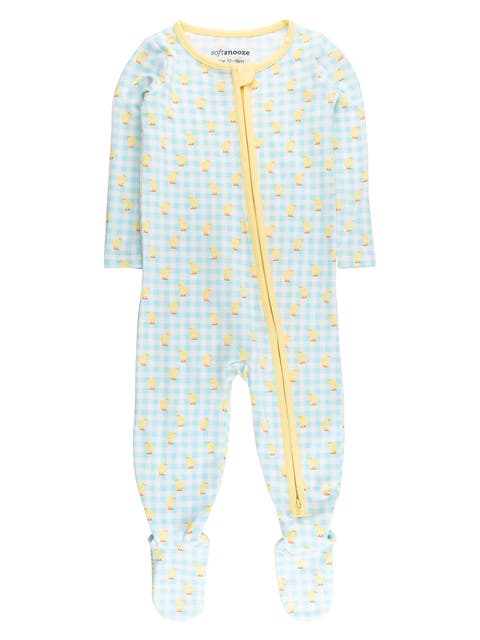 Modal Blend One Piece Footie Pajamas (Baby)