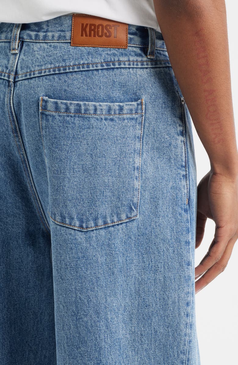 KROST Crosby Wide Leg Jeans, Alternate, color, Medium Wash