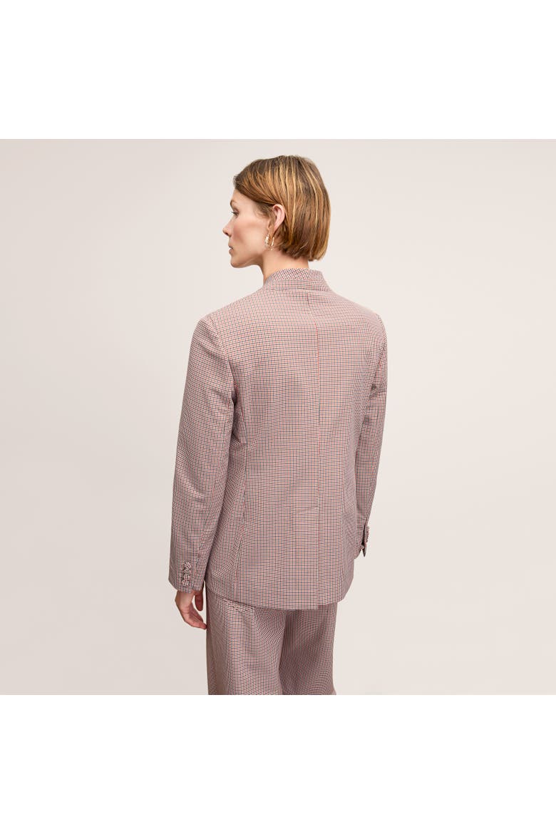Janette Blazer - Stretch Twill, Alternate, color, Mini Check