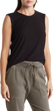 James Perse Slub Cotton Muscle Tank