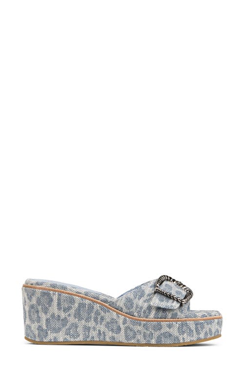 DONALD PLINER DONALD PLINER ALFEE PLATFORM WEDGE SLIDE SANDAL 