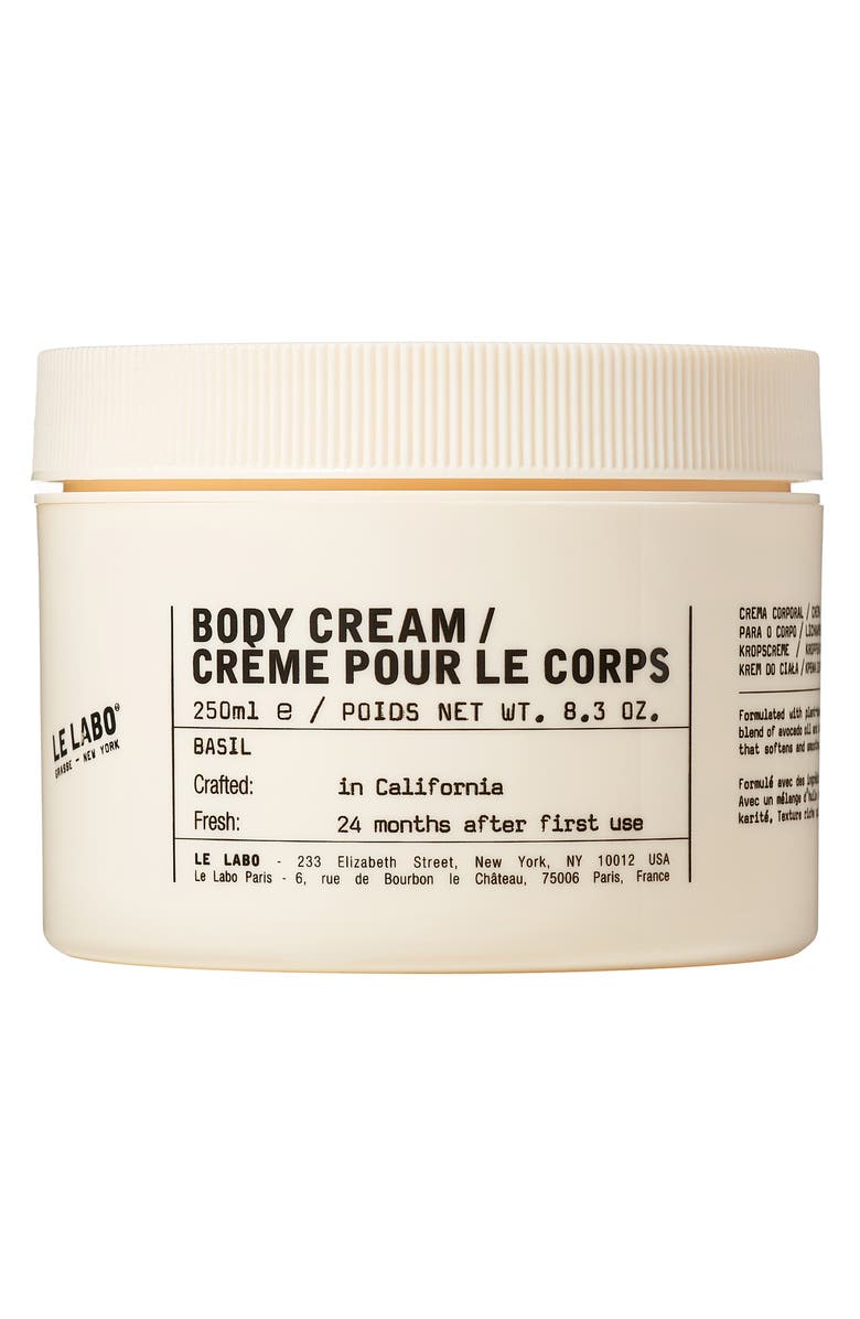 Le Labo Basil Body Cream, Main, color,