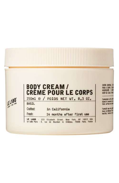 Le Labo Basil Body Cream  product