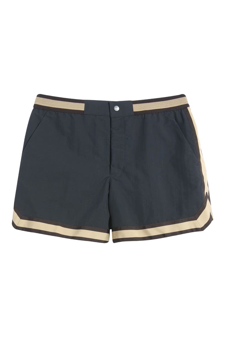 Baller Nylon Shorts, Alternate, color, BLACK-01