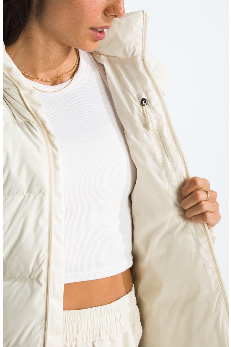 Hydrenalite™ City 600 Fill Power Down Hooded Parka, Alternate, color, WHITE DUNE