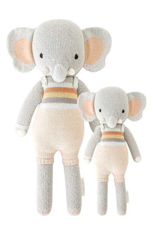 cuddle+kind cuddle + kind Evan the Elephant Stuffed Animal in Grey 