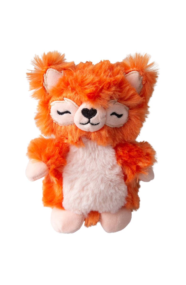 SnugArooz Young Panda, Orange and White Plush Dog Toy, Squeaks & Crinkles, Main, color, Orange