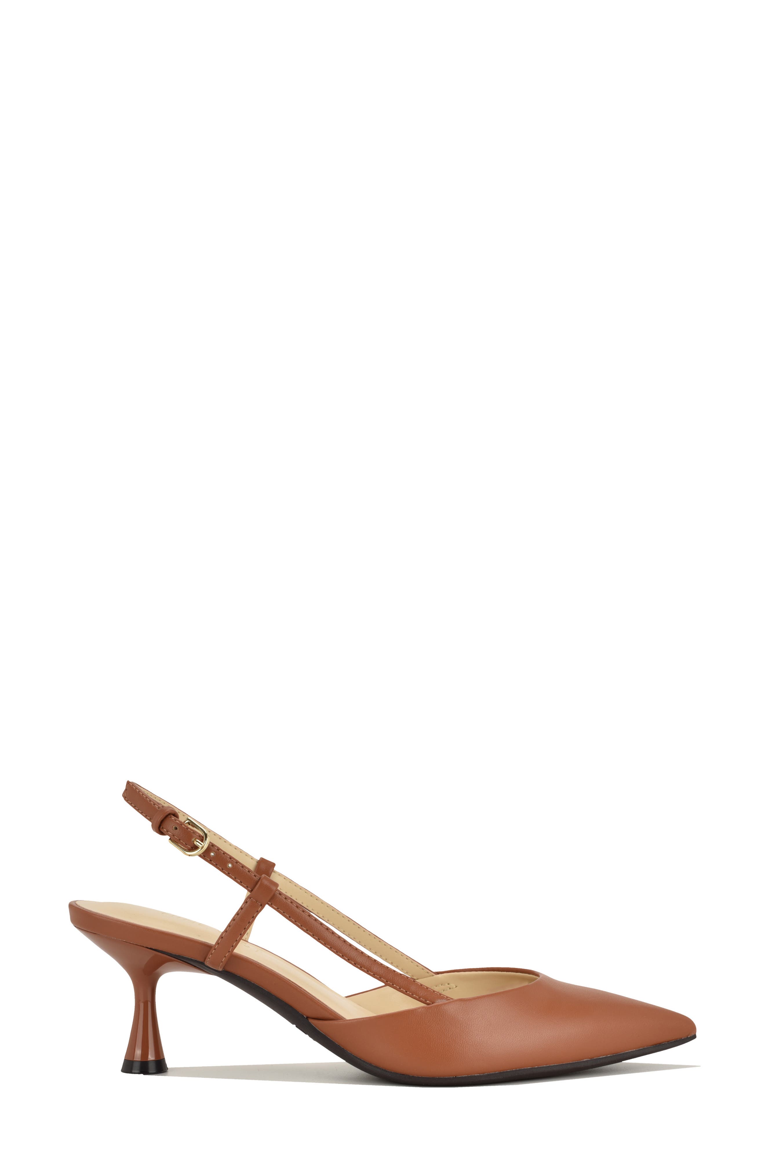 Rowen Slingback Pump, Alternate, color, BROWN SMOOTH