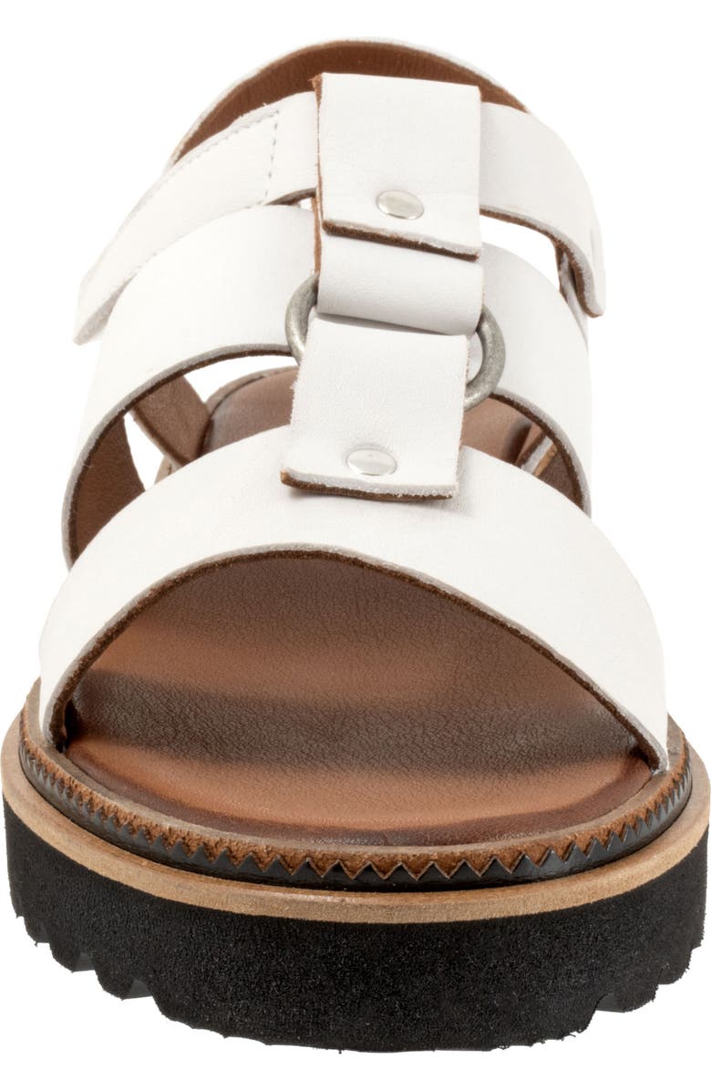 Bueno Athena Strappy Sandal, Alternate, color, Ice White