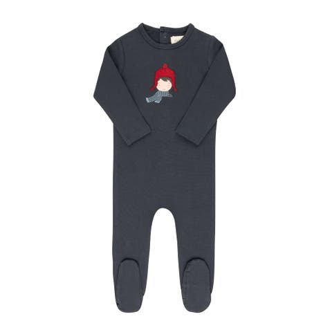 French Terry Autumn Kids Collection - Footie