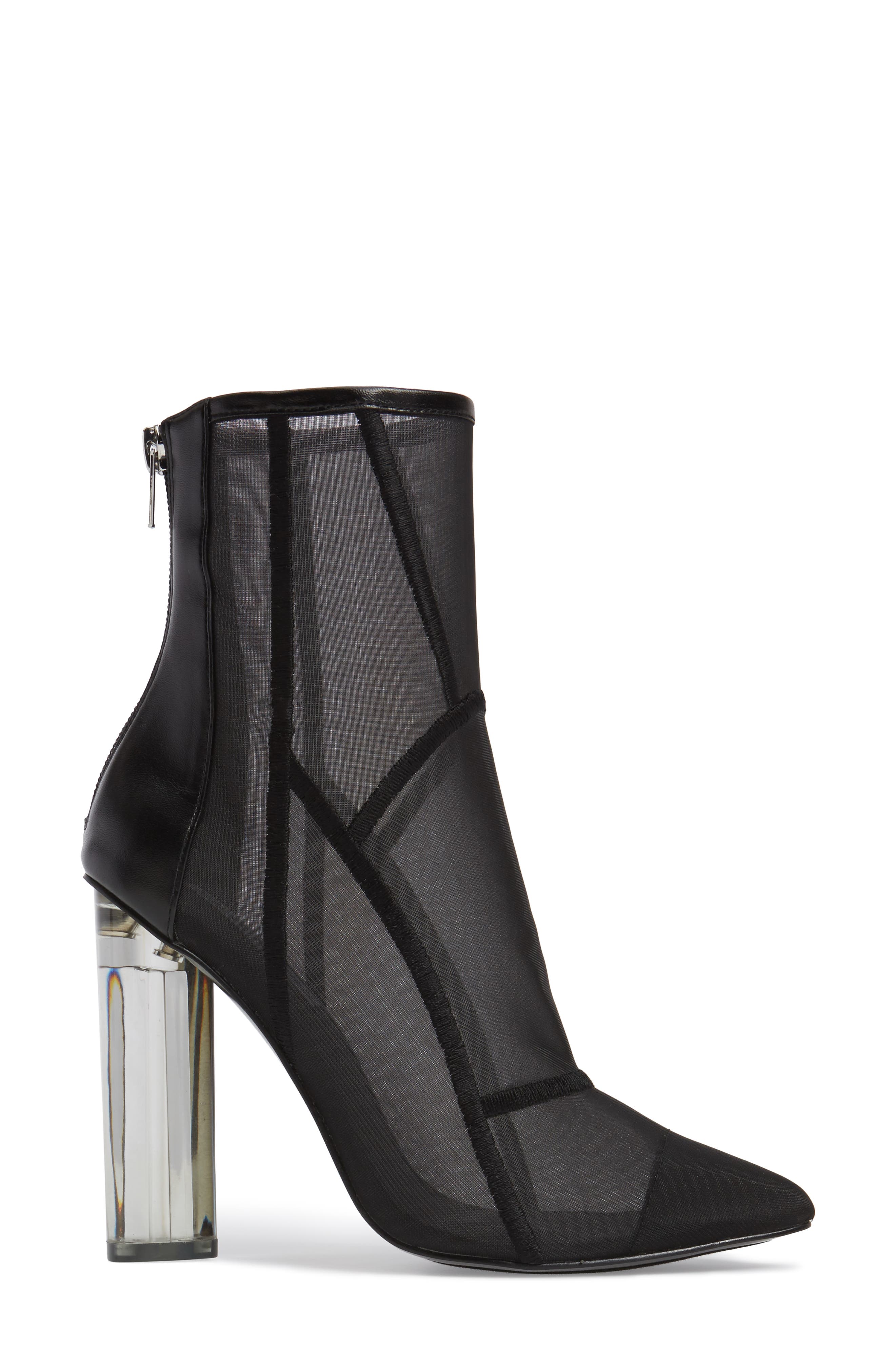 Nicki Bootie, Alternate, color, BLACK