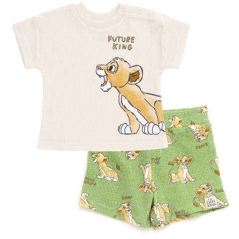 Lion King Simba 2-Piece T-Shirt and Shorts Set (Baby)