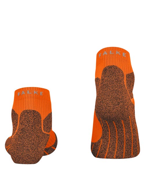 Falke Ru Trail Stabilizing Running Socks In Orange