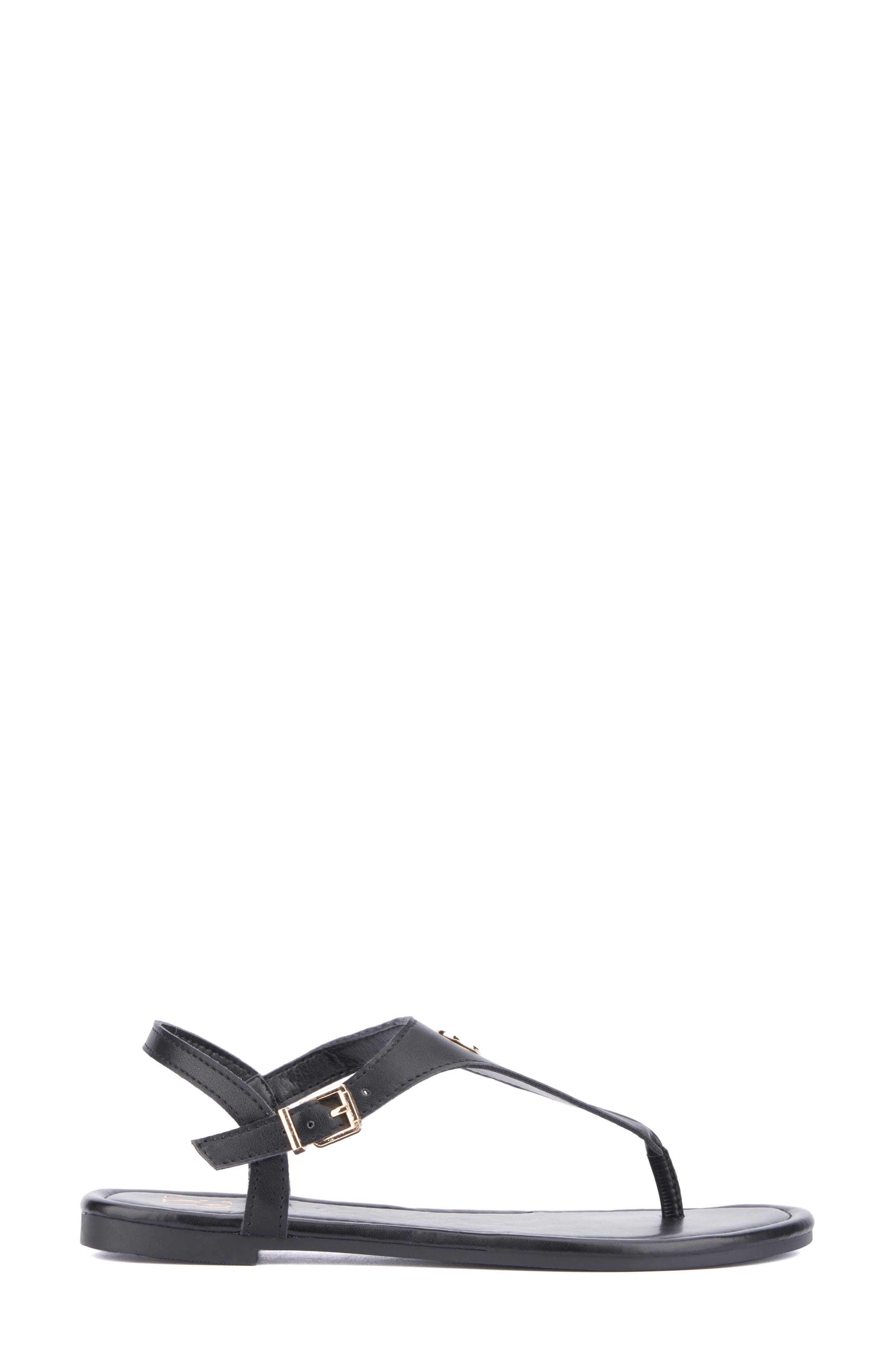 NEW YORK AND COMPANY Nari T-Strap Sandal, Alternate, color, 