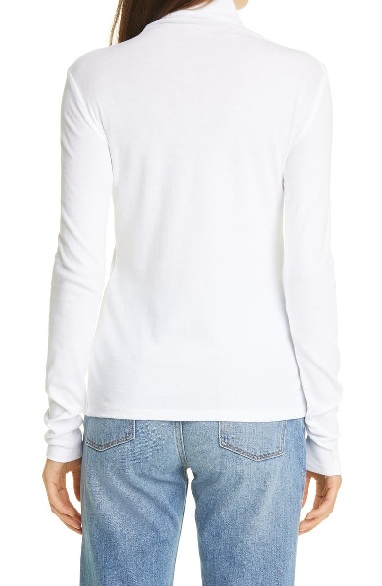 Vince Turtleneck Top, Alternate, color, White