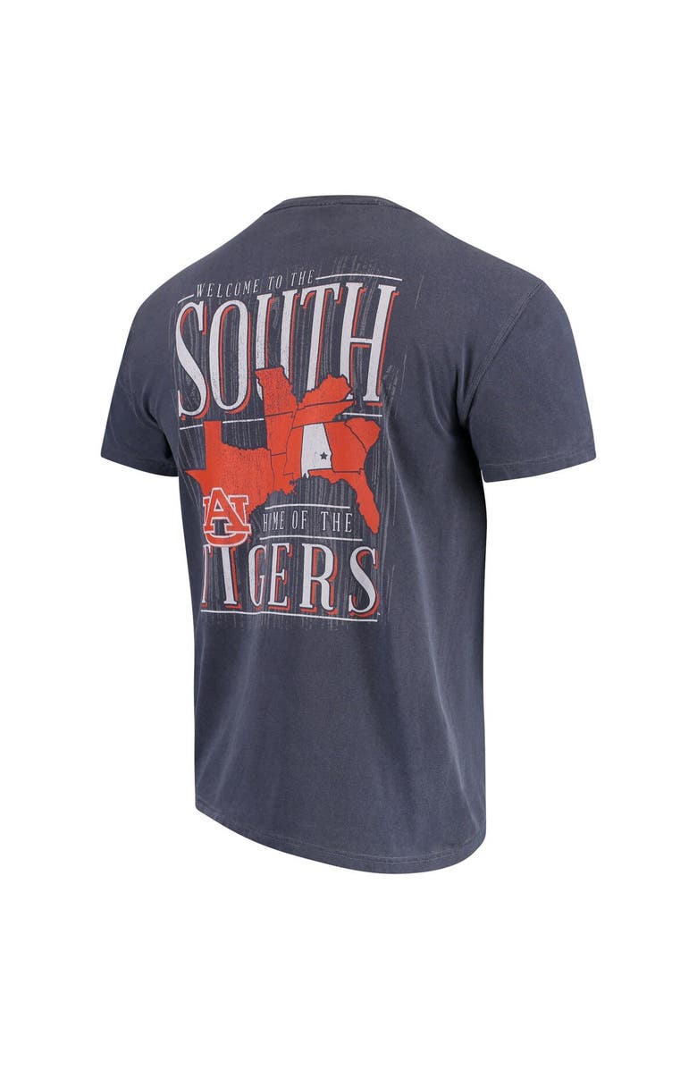 IMAGE ONE Men's Navy Auburn Tigers Welcome to the South Comfort Colors T-Shirt, Alternate, color, 