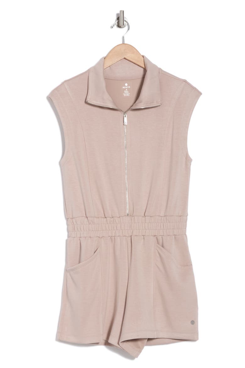 Relaxed Daily Romper, Alternate, color, GOAT